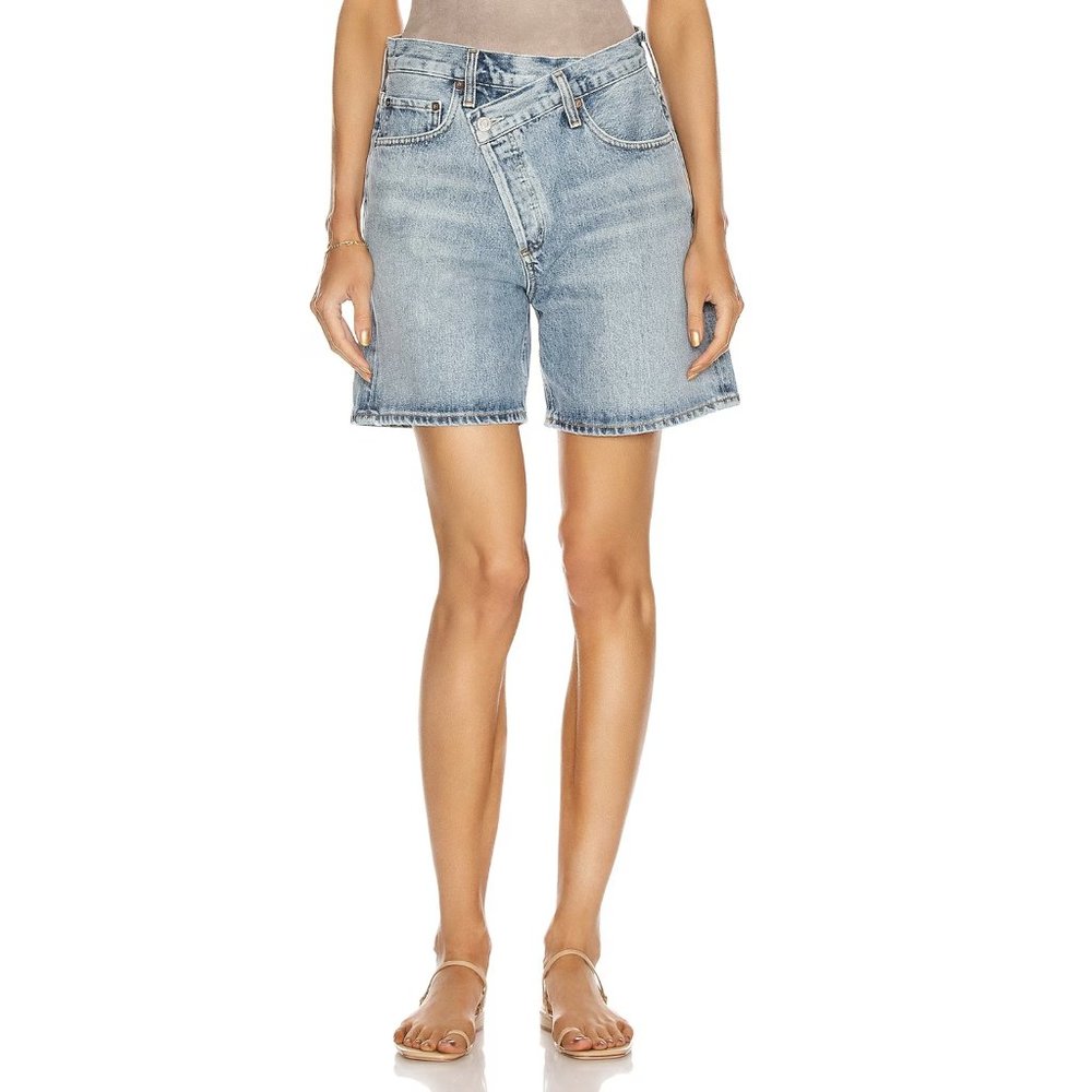 AGOLDE Criss Cross Shorts | Momentum Wash | Size 29